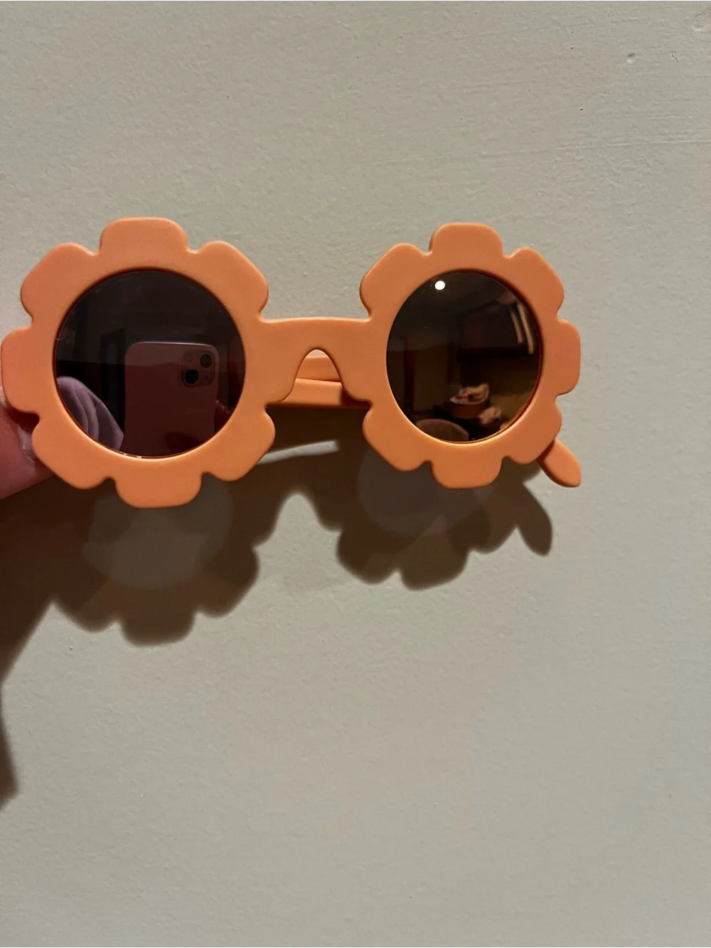 Babiators Pink Flower-Shaped Sunglasses - peachy keen | size 0-2 | polarized